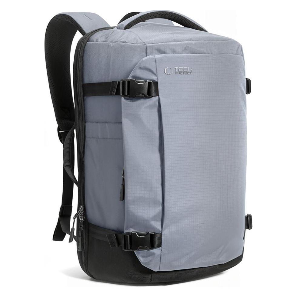 Tech-Protect DEFENDER S70 RYANAIR & WIZZAIR TRAVEL LAPTOP CABIN BACKPACK 24L 40x30x20 URBAN GREY (24 l) (5906302324583)