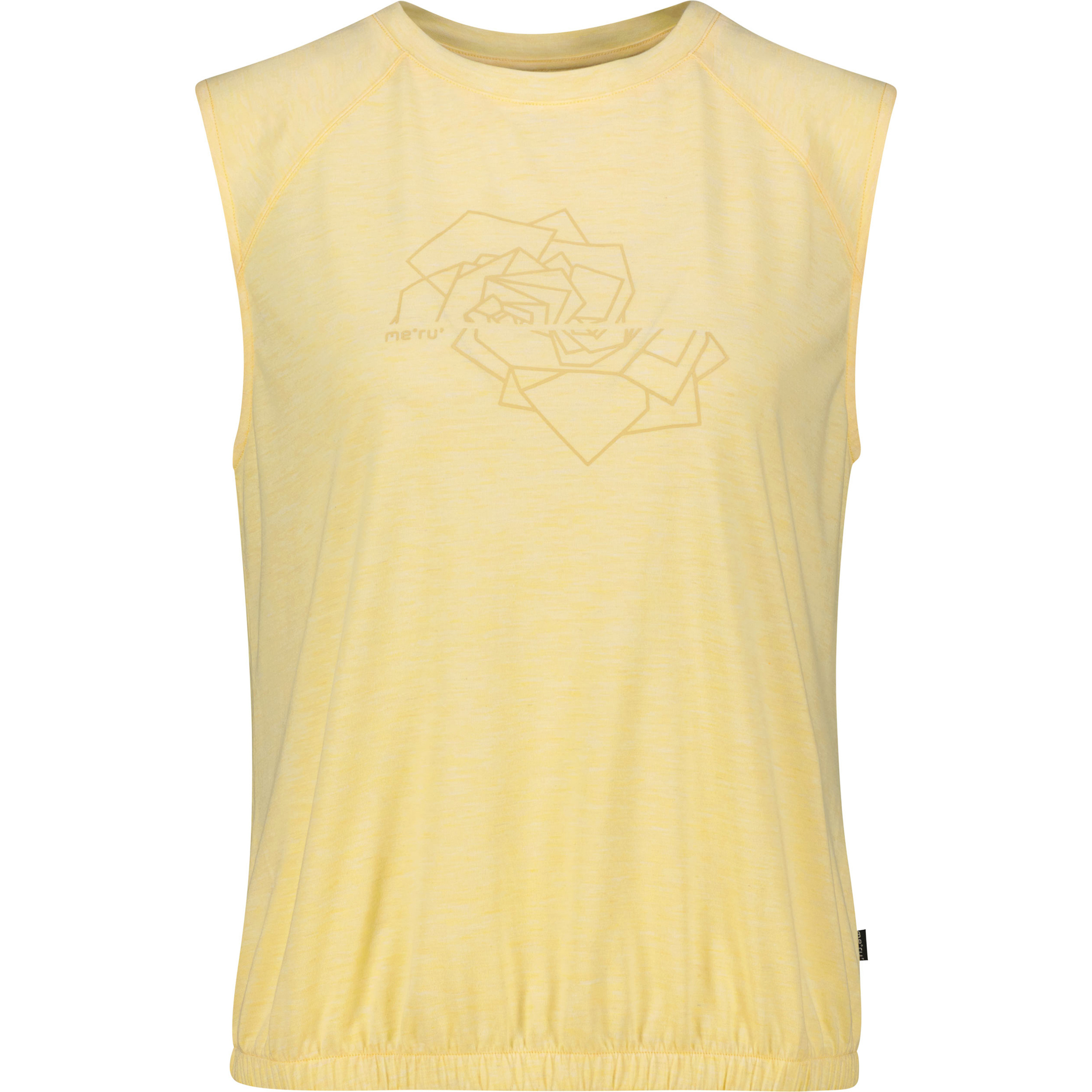 Bergzeit Basics Meru Camacha Damen T-Shirts gelb Größe XL Trekking Hautfreundlich
