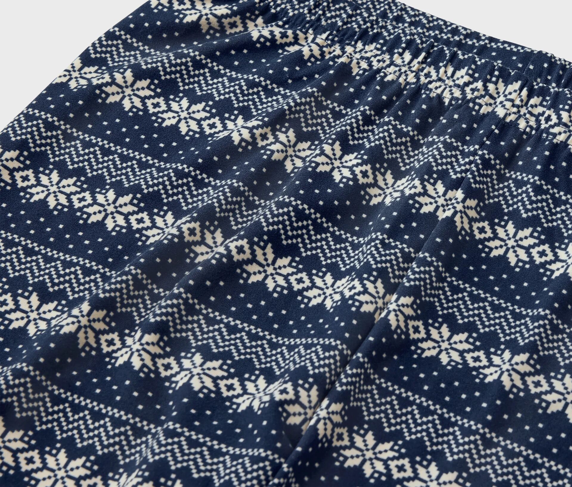 Tchibo - Kuschelige Norweger-Leggings - Damen - Gr. S - dunkelblau/print