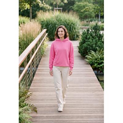 Kapuzenpullover SALZHAUT "Hoodie DÄMLACK", Damen, Gr. XL, rosa (blossom), Pullover Kapuzenpullover