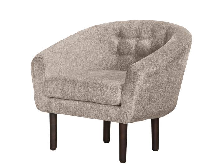 Sessel Beige Chenille Raica 82 x 76 x 67cm