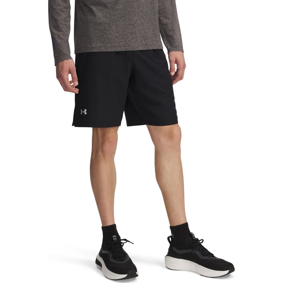 Under Armour Launch 9" Shorts black reflective (002) M 6005543-002-MD