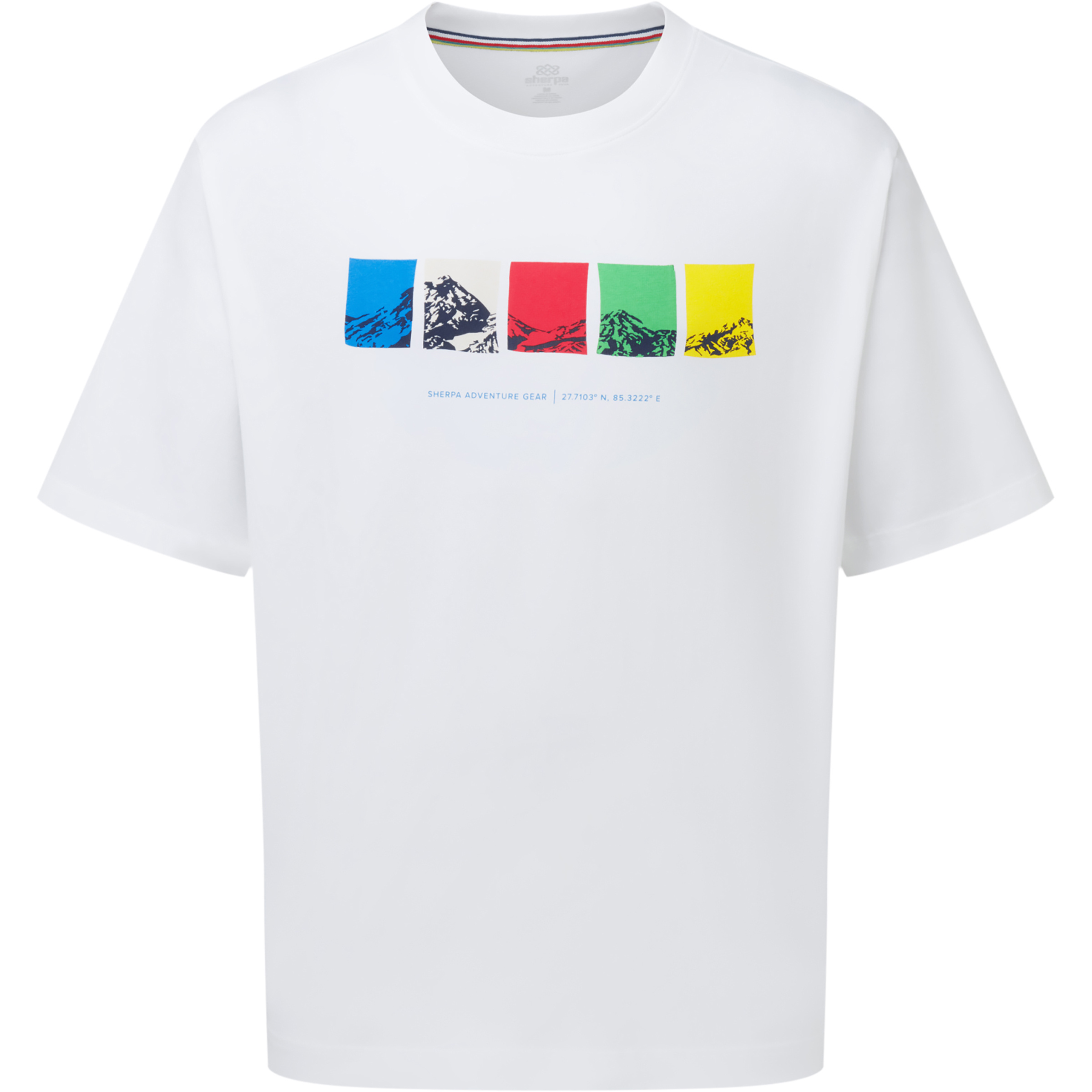 Sherpa Adventure Gear New Tarcho Herren T-Shirts weiss Größe XL Lifestyle Hautfreundlich