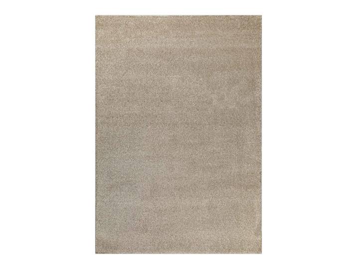 Tapis uni poils beige sable belle densité 80x150