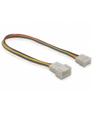 Delock Stromkabel 4-Pin-Mini-Stromversorgungsstecker M bis W 20 cm (82429)