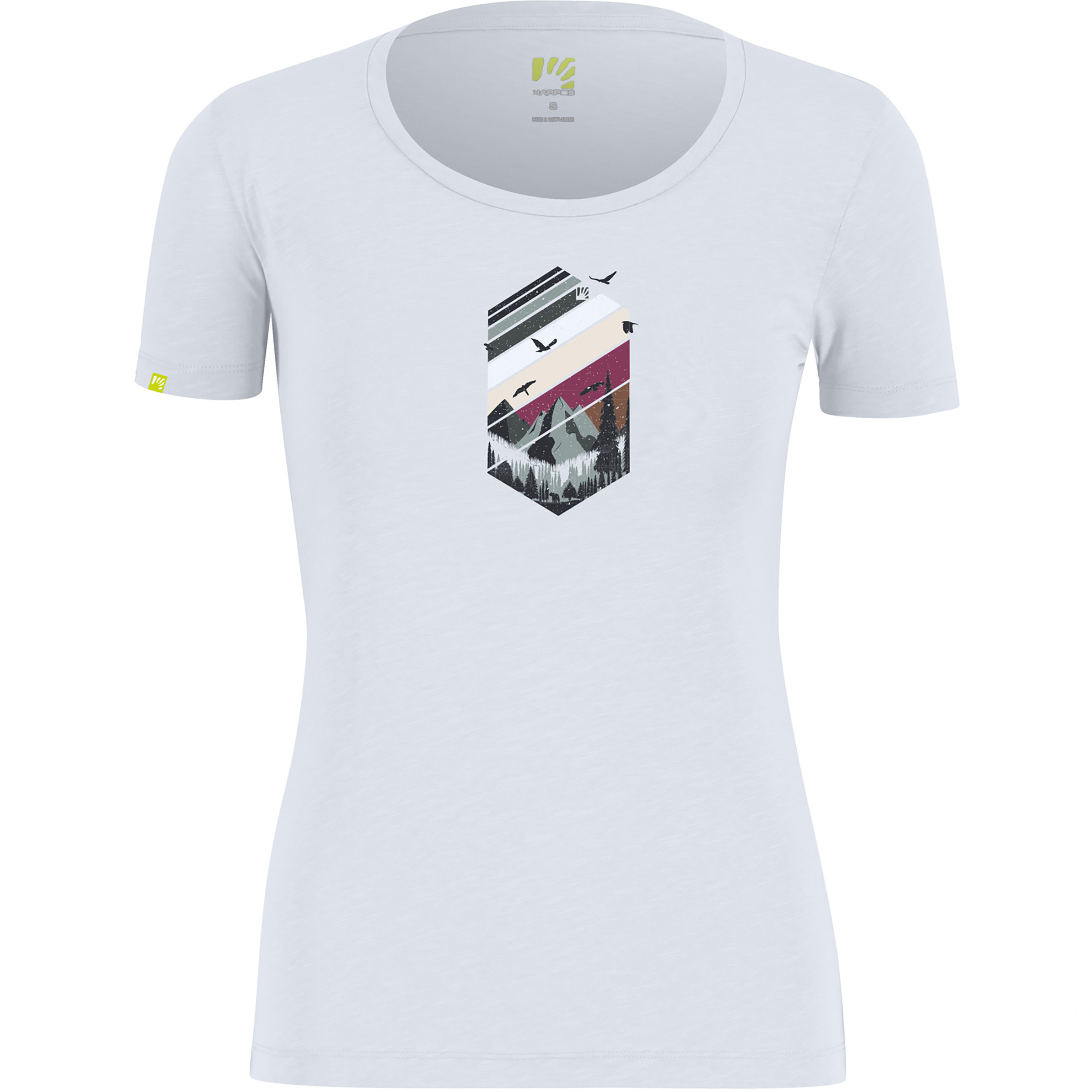 Karpos Valley Damen T-Shirts weiss Größe S Lifestyle Hautfreundlich