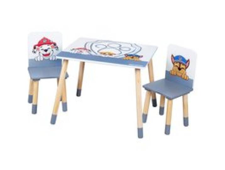 ROBA Ensemble table et chaises pour enfants « Paw Patrol », avec table et deux chaises