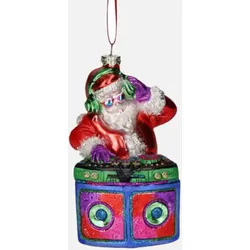 Hänger Santa DJ Mehrfarbig