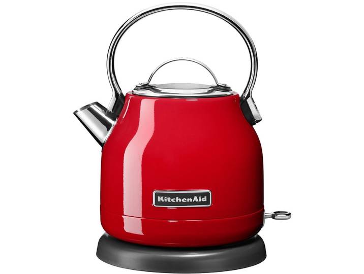 KITCHENAID Wasserkocher 5KEK1222EER EMPIRE ROT , rot (empire rot), B:17,8cm H:26,16cm T:22,6cm, Wasserkocher