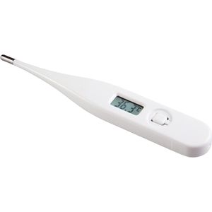 Lifemed Fieberthermometer digital, Kontakt-Messung mit Fieberalarm, wasserdicht, 1 Stück