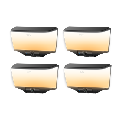 eufy Wall Light Cam S4 (4 pack) White