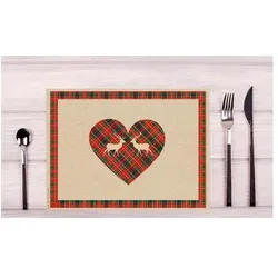 PROnappe, Tischset, 400 Platzsets Berg Leinen mehrfarbig 30,0 x 40,0 cm (4 Stk., 40 x 30 cm)