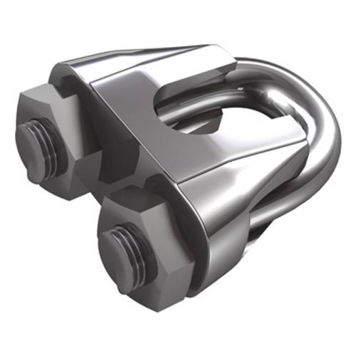 Seilklemme 11mm Edelstahl A2 dörner + helmer 4916094 10St.