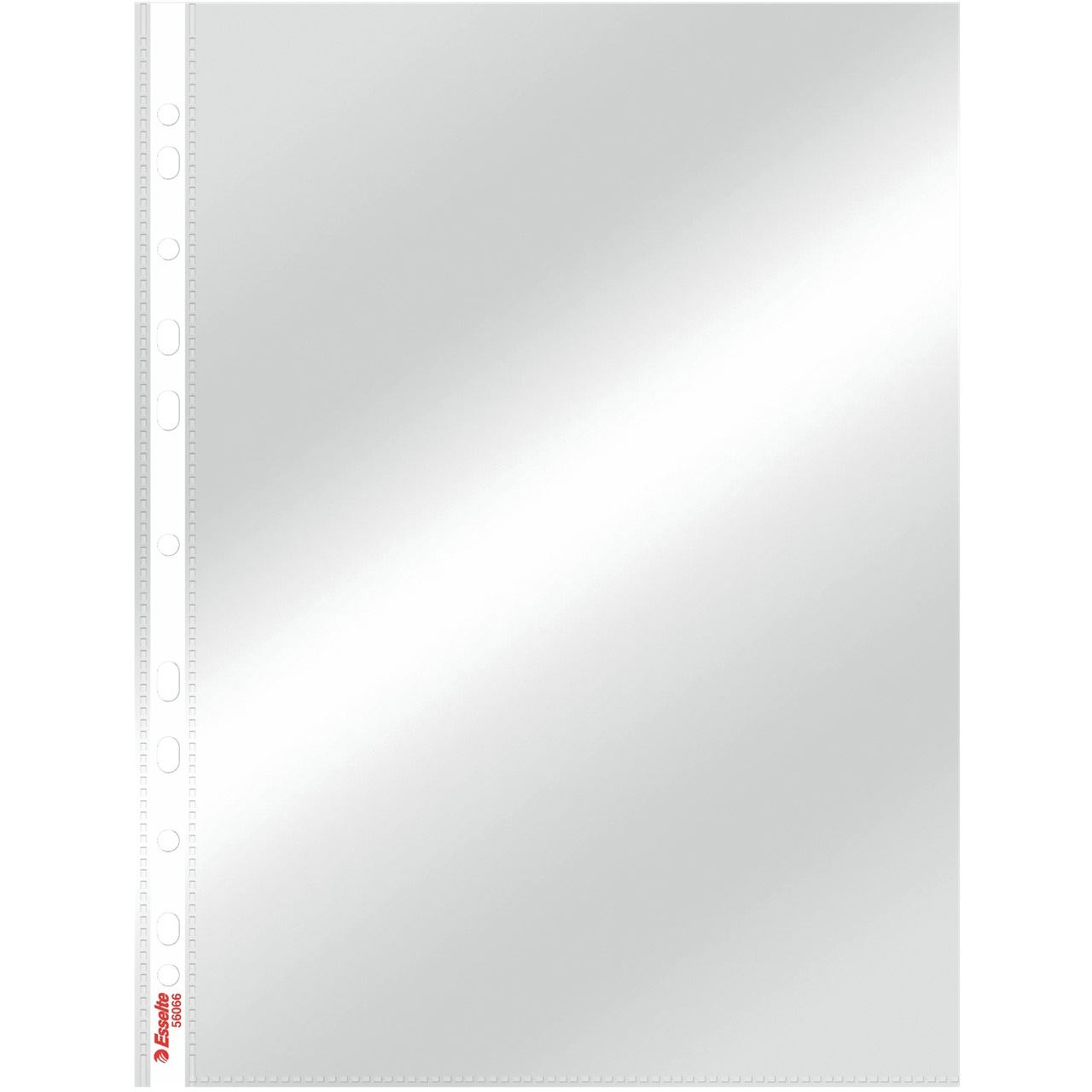 Esselte Prospekthüllen Standard DIN A4 transparent glasklar 0,05 mm, 100 St.