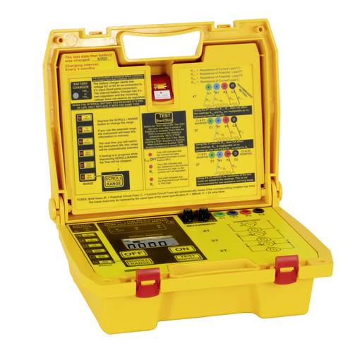 PCE Instruments Ohmmeter PCE-MO 3001 Vierleiter-Messverfahren |6 wählbare Messbereiche |interne Temperaturüberwachung