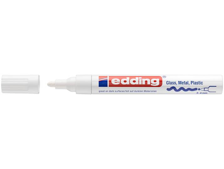 edding Lackmarker 750-Crea weiss