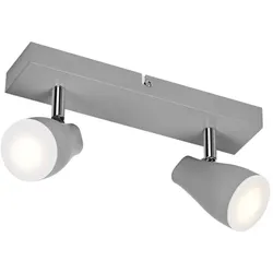 OSRAM LED Spot Pear 2er Wand- und Decken Strahler Grau