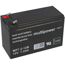Multipower Bleigel-Akku für RBC2 USV MP7.2-12 PB RBC 2
