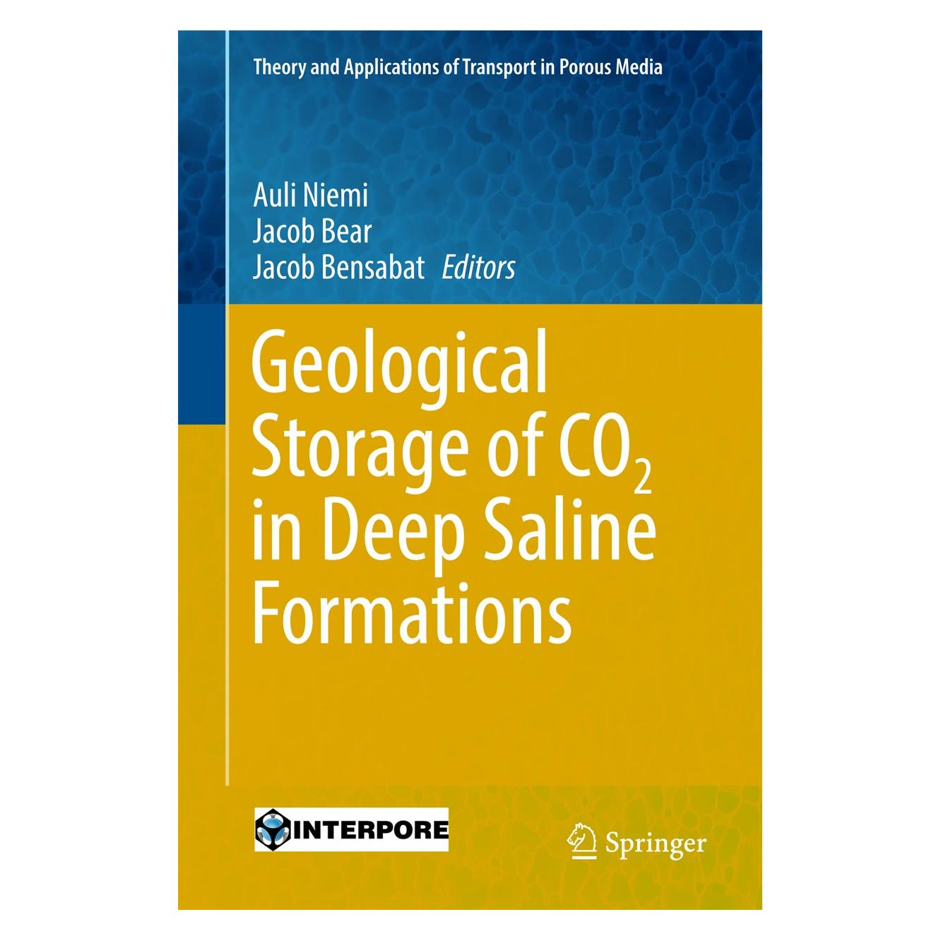 Springer Geological Storage of CO2 in Deep Saline Formations (Englisch, Hardcover, Auli Niemi, Jacob Bear, Jacob Bensabat) (9789402409949)