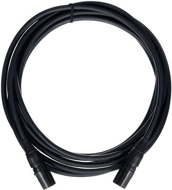 Hicon CAT6A Armored Cable 10G 5m Schwarz