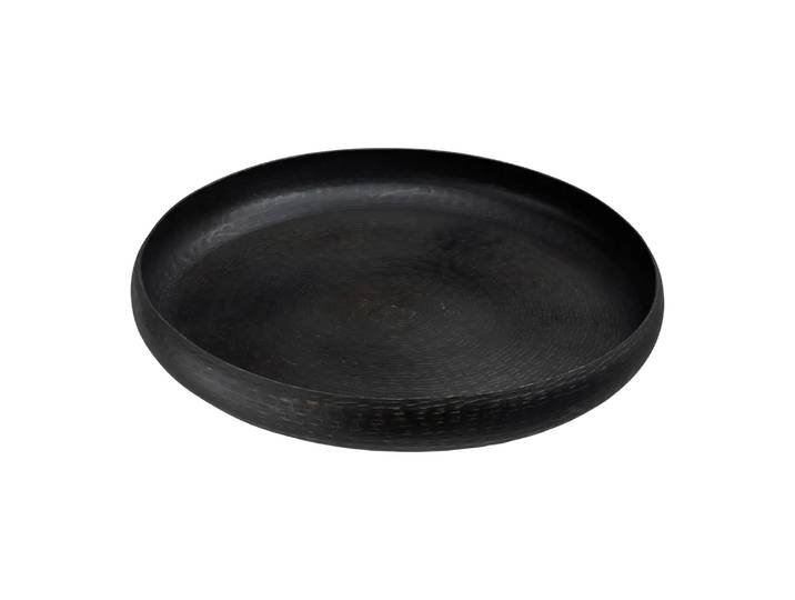 Dekoschale Vintage, Edy&liv, anthrazit, Metall