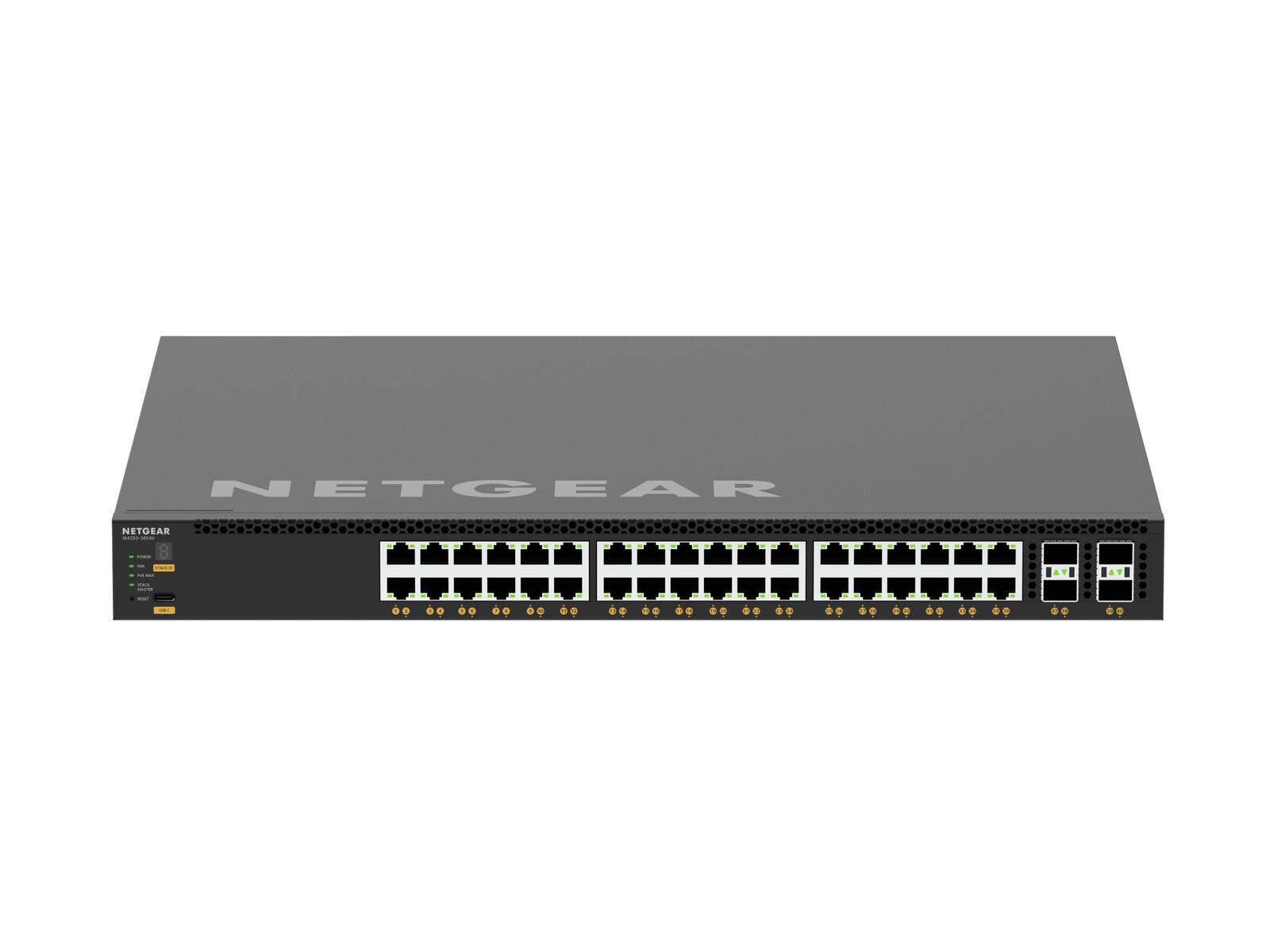 Netgear 36x10G/Multi-Gig PoE++ Managed Switch XSM4340CV-100NES