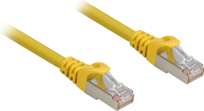 Sharkoon patch cable - yellow - Gelb