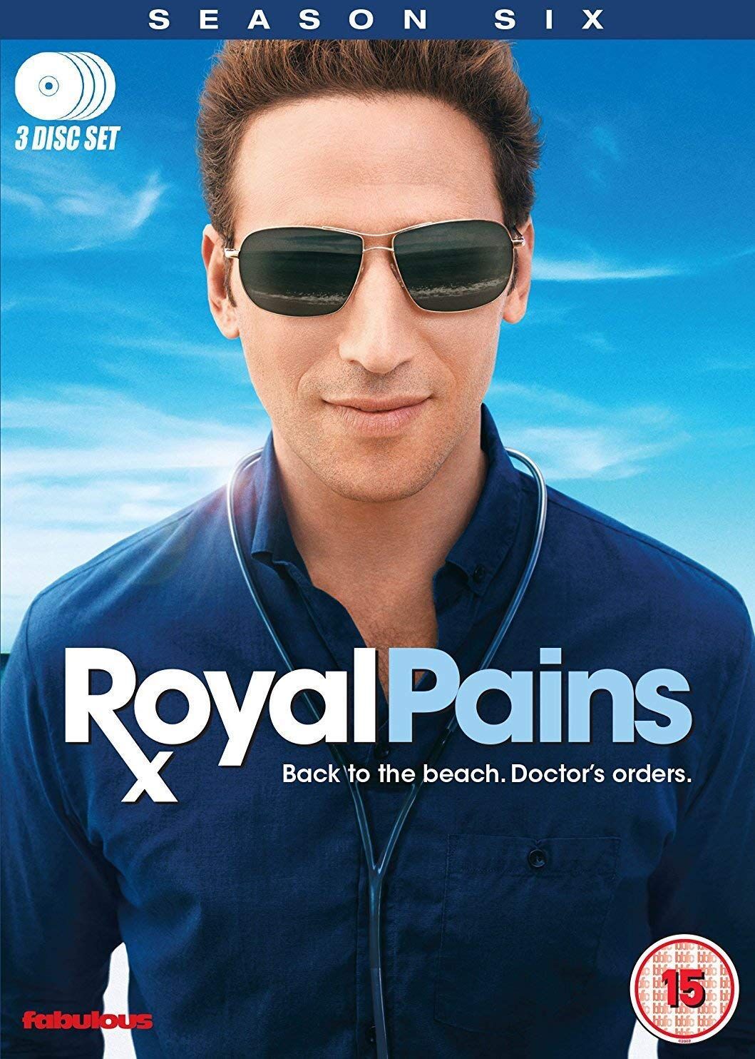 Mark Feuerstein - Royal Pains Season 6 [DVD] - Preis vom 12.10.2026 11:37:12 h