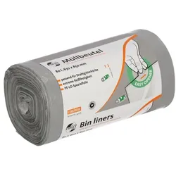 Deiss 50 Müllbeutel aus Recyclingmaterial »FIRST PLUS pcr ®« 80 Liter grau grau, 63x85 cm