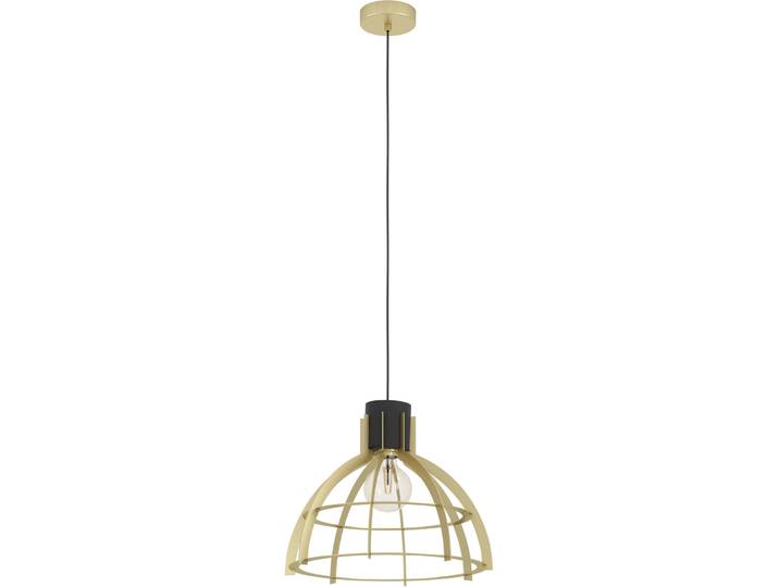Eglo Pendellampe Stillington Schwarz-gold Stahl B 41.5 cm