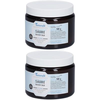 Naturafit Säure Basen Bad 2x 2x500 g Pulver