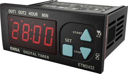 Enda ETM2432-230 Zeitrelais 230 V/AC 1 St. Zeitbereich: 0.01 - 99.59 min