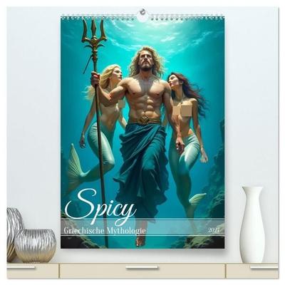 Spicy - Griechische Mythologie (hochwertiger Premium Wandkalender 2027 DIN A2 hoch), Kunstdruck in Hochglanz