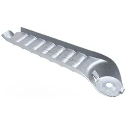 nVent CADDY Metall-Kabelbügel, 8 Kabel, 4,8-mm-Loch, Schubbolzen, 50 Stück