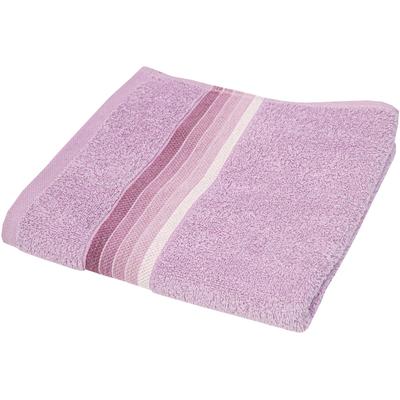 Handtücher DYCKHOFF "Chenille", rosa (rose), B:70cm L:140cm, Frottier, Frottier, Handtücher