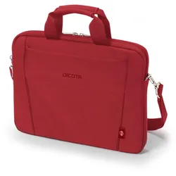 DICOTA Slim Eco Base 13"-14,1" Notebook-Tasche - Rot
