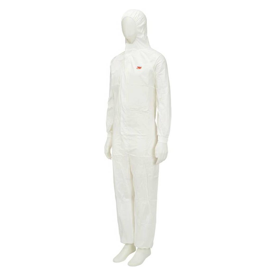 3M 45453XL Schutzanzug 4545 Kleider-Grösse: XXXL Weiss (3XL, 1x) (45453XL)