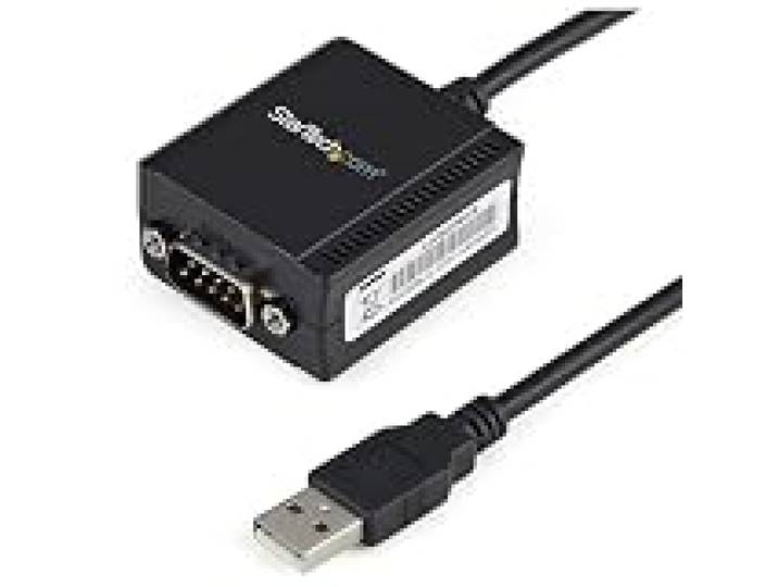 StarTech Câble USB vers Série RS232 1,8m, 1 Port, FTDI (ICUSB2321F)