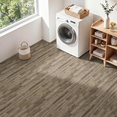 "Art3d Thick PVC Wood Grain Click Lock Flooring 24 pcs/Box Covers 23.9 sq.ft - 24""x6"""