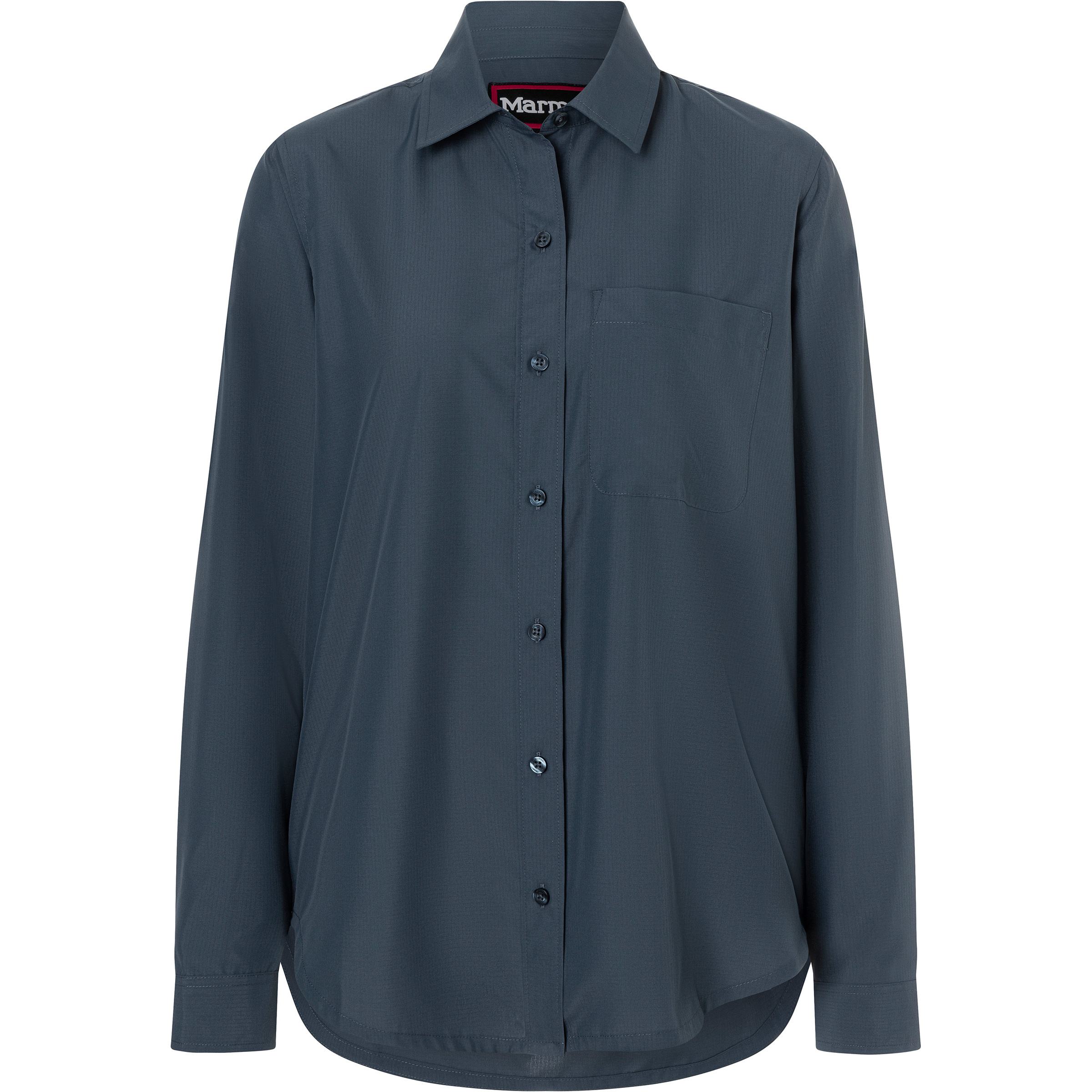 Marmot AirExchange Damen Blusen blau Größe L Trekking Atmungsaktiv