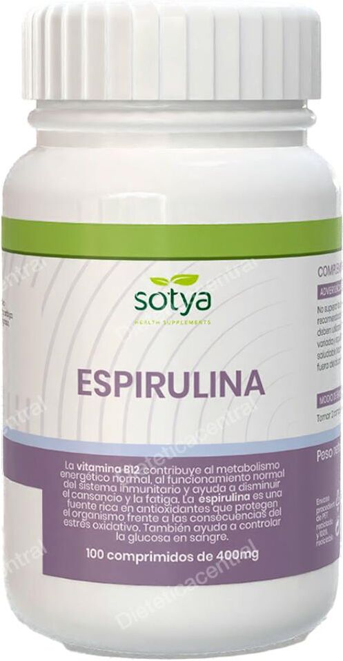 Sotya espirulina 200comp.