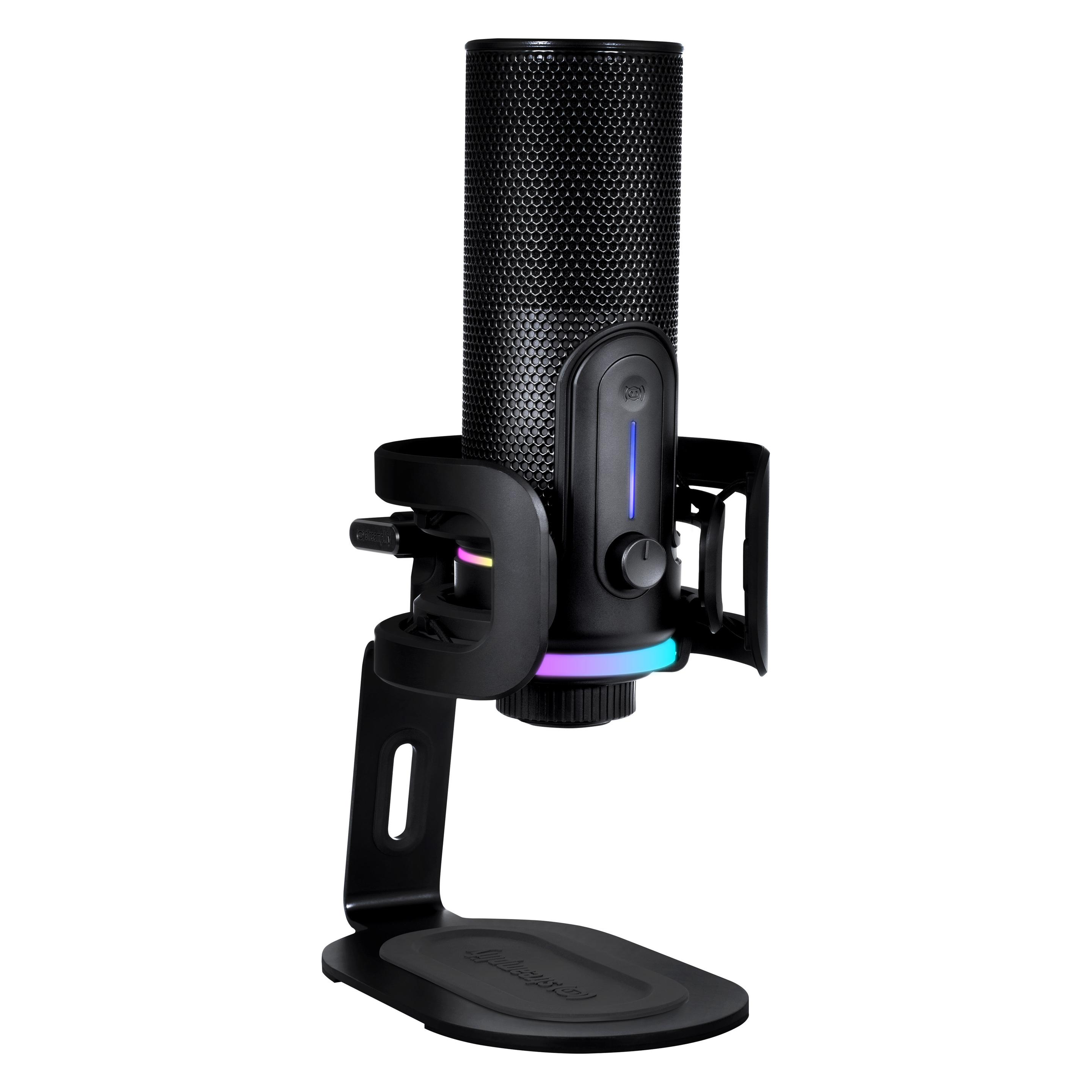 Streamplify MIC PRO USB-Mikrofon, RGB - schwarz (SPMC-P3C327.11)