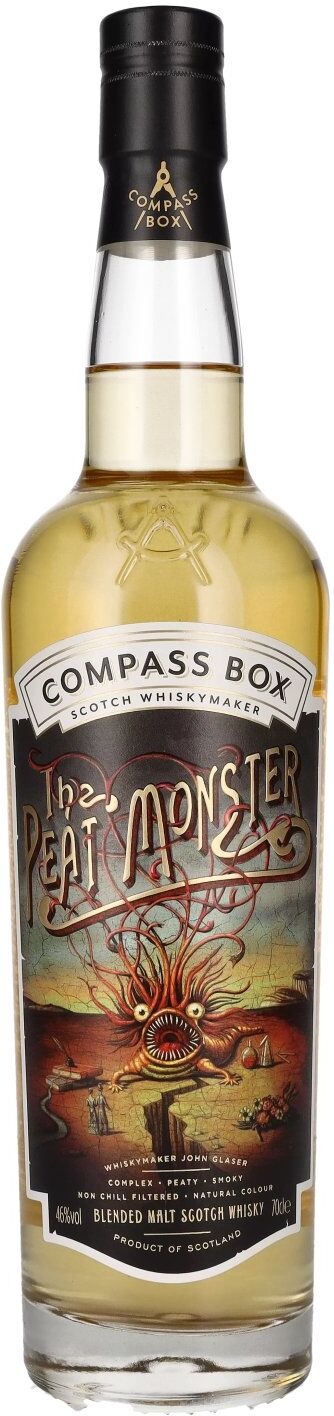 Compass Box THE PEAT MONSTER Blended Malt 46% Vol. 0,7l