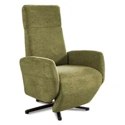 sit & more Sessel TV Morris Stoff Grün Dunkelgrün