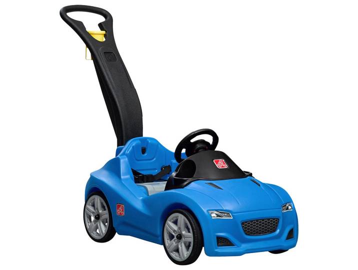 Kinderauto, Blau, Kunststoff, 50.2x90.8x121 cm, unisex, EN 71, CE, Spielzeug, Kinderfahrzeuge