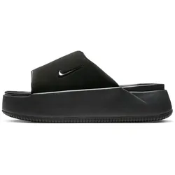 NIKE Calm Elevation Slides Badelatschen Damen 002 - black/black 44.5