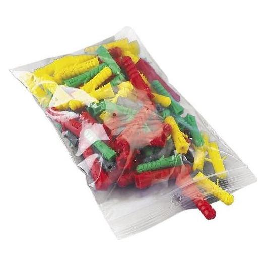 Raja Wiederverschlussbeutel PBAG73 Transparent 200 mm (PBAG73)