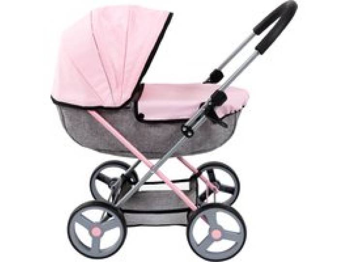 BAYER DESIGN Poussette pour poupée SMARTY ou Ensemble d'accessoires (Poussette de poupée Smarty, grise)