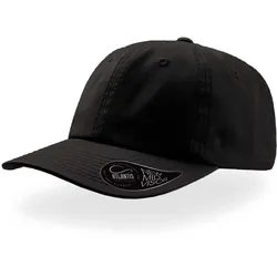 Atlantis Unisex 6-Panel Baseball Kappe 'Dad Hat' Klassische Cap DADH black one size