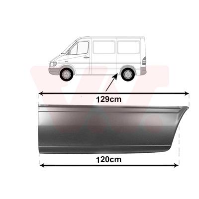 VAN WEZEL Seitenwand 3076141 vor der Achse